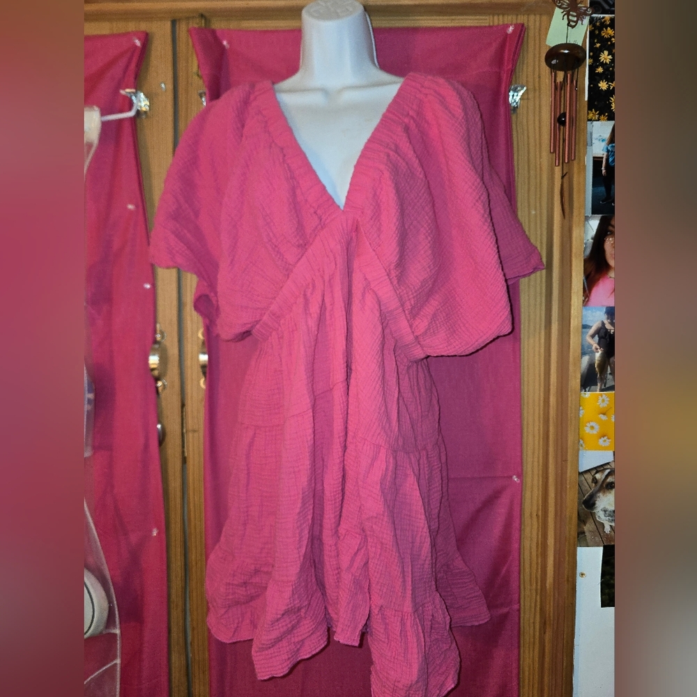 Fusionista Pink Casual Top